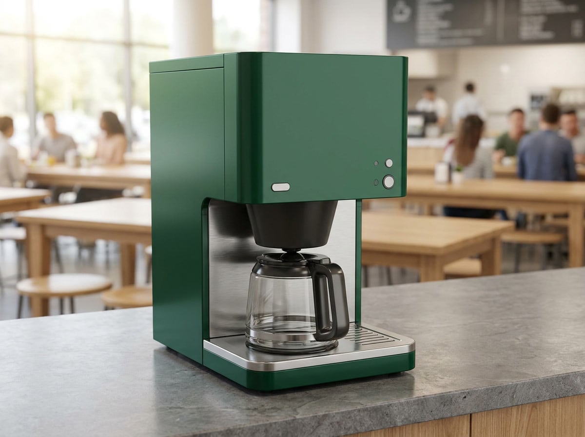 Smart filter-coffee vending machine